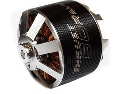 Motor with 'THRUST' branding on a white background