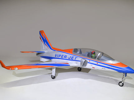 Phoenix Model VIPER JET 83'' With Electric Retract ARF V2 Model of a Viper Jet on a white background