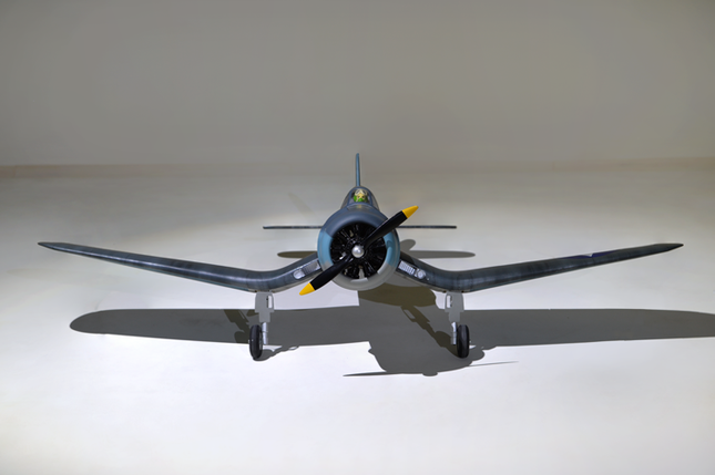 Phoenix Model F4U Corsair 59'' W/Electric Retract Model of a vintage airplane on a light gray background
