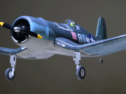Phoenix Model F4U Corsair 59'' W/Electric Retract