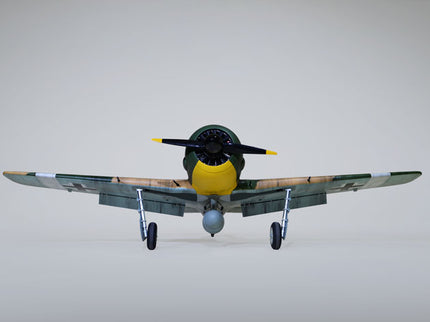 Phoenix Model FOCKE-WULF Fw 190A 85'' W/Electric Retract ARF V2 Model airplane on a light gray background