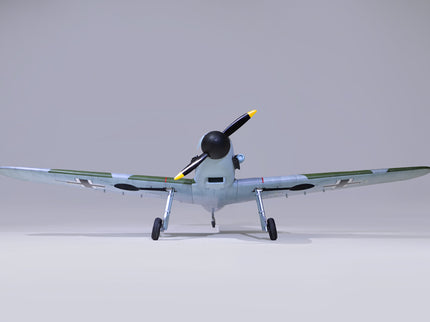 Phoenix Model MESSERCHMITT Bf 109 77'' W/Electric Retract ARF V2 Model airplane with propeller on a gray background