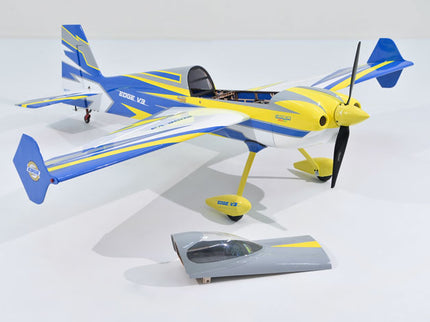 Phoenix Model EDGE 540 V3 67'' ARF V2 (20-26cc) Model airplane with a canopy on a white background
