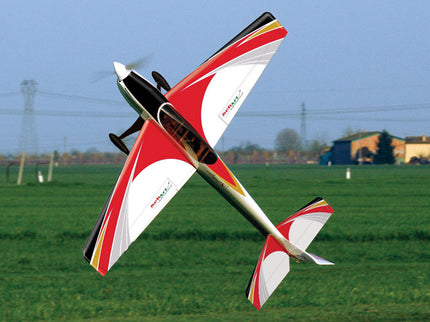 SebArt Agel S F3A 50E ARF F3A 62.2" V2 - White/Red
