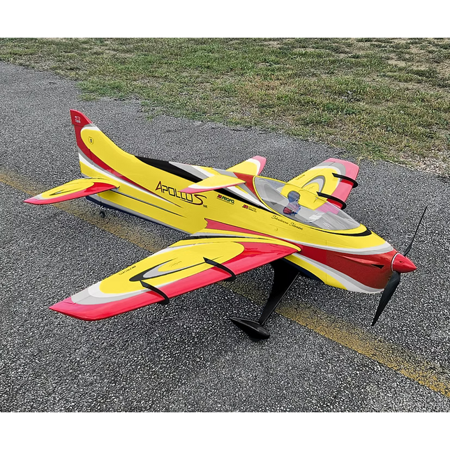 SebArt ApolloS F3A 50E ARF F3A 62" - Yellow/Black/Red