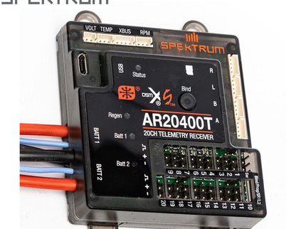 Spektrum AR20400T 20 Channel PowerSafe Telemetry Receiver