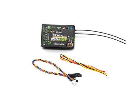 FrSky Archer Plus SR12+ 12-Channel Receiver with Gyro Stabilisation