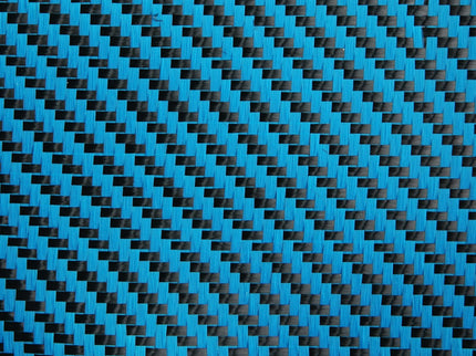 Probuild Carbon Fibre 2/2 Twill 3k 210g Blue 1sq Ft.