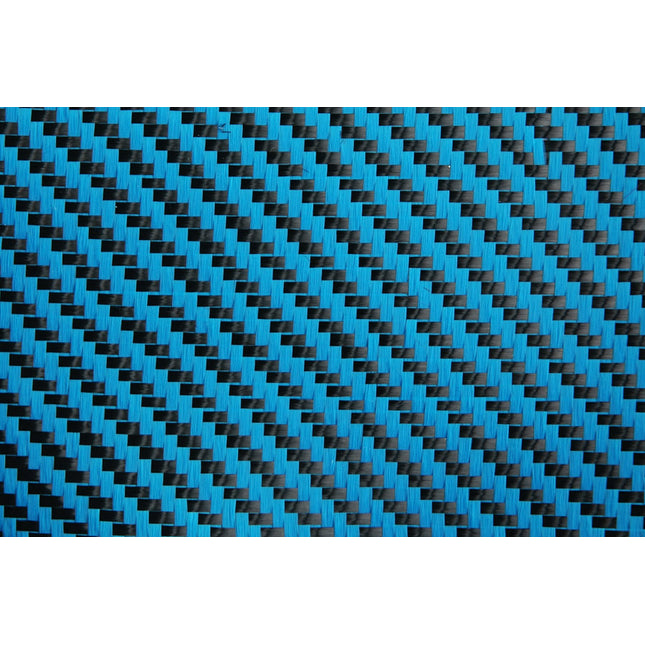 Probuild Carbon Fibre 2/2 Twill 3k 210g Blue 1sq Ft.