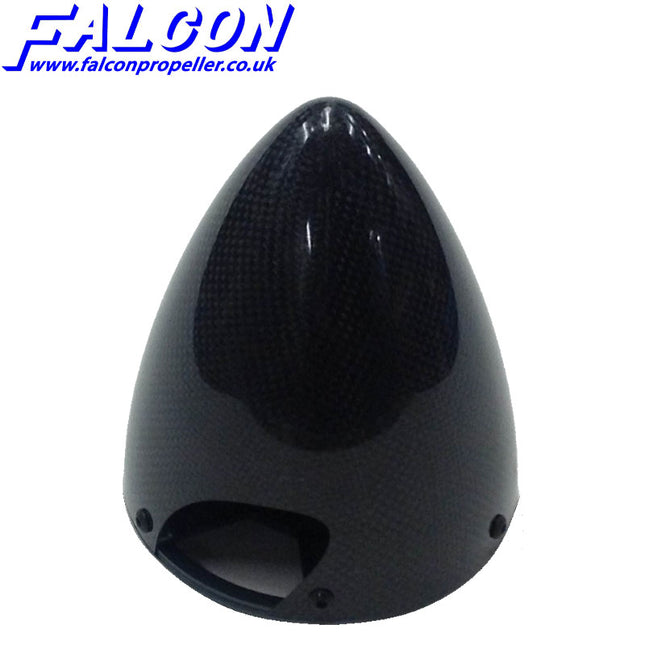 Falcon 4" (114mm) Gas Carbon Fibre Spinner