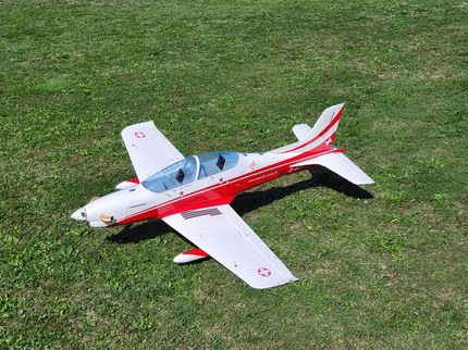 SebArt Pilatus PC21 Scale 50E ARF 59" V2 - Red