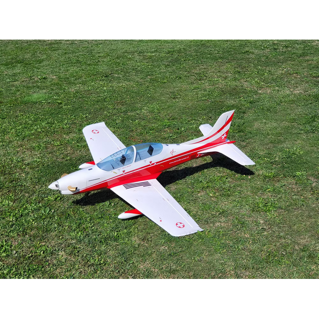SebArt Pilatus PC21 Scale 50E ARF 59" V2 - Red