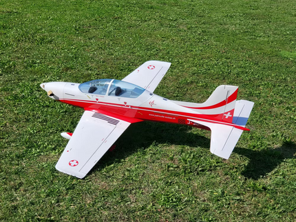 SebArt Pilatus PC21 Scale 50E ARF 59" V2 - Red