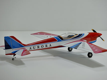 Phoenix Model AURORA 59" ARF Model airplane with 'Aurora' branding on a white background