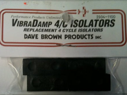 Dave Brown VibraDamp Replacement 4 Cycle Isolators (Set Of 4)