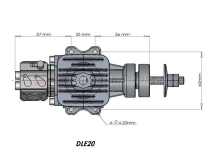 DLE 20CC Petrol Engine