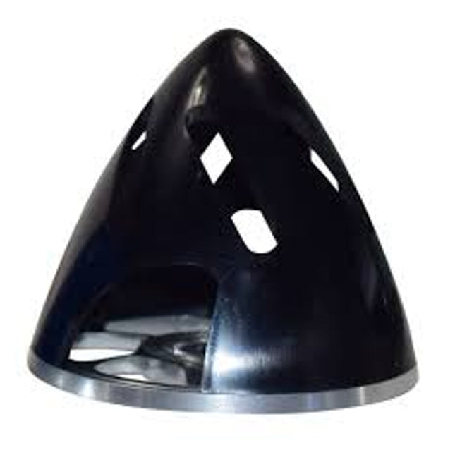 Kuza Vented Electric 2.5" (63mm) Spinner Black