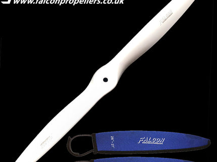 Falcon 28x10 Carbon Propeller White/Red