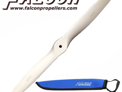 Falcon 24x10 Carbon Propeller Silver/White