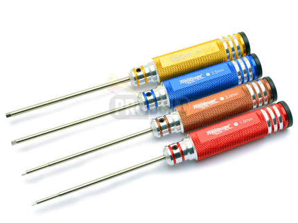 FASTRAX HARDENED METRIC HEX DRIVER SET (4)