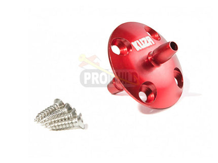 Kuza Anodized Large Scale CNC Fuel Vent Line Plug (Red)