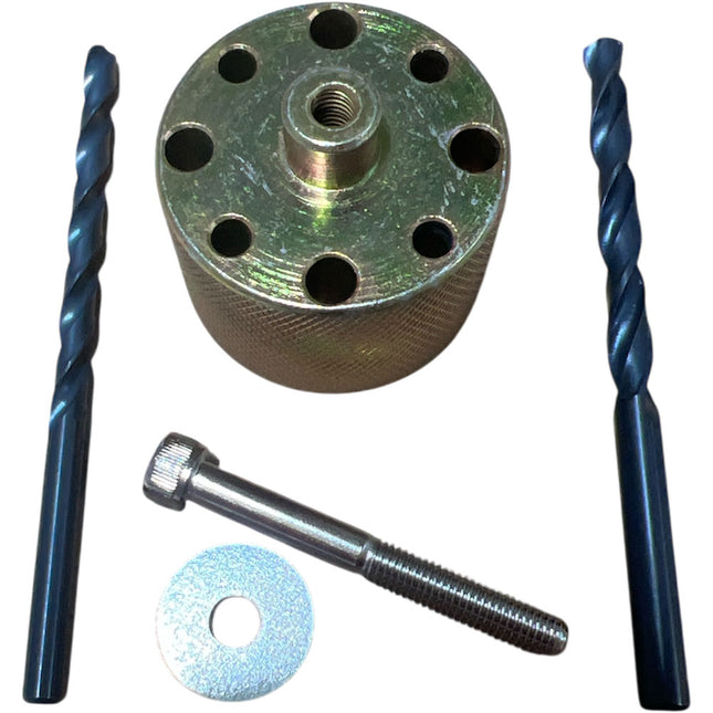 GP 38/61/76 Propeller Drill Guide by GP Engines (Includes Drill Jig, Washers, and Drill Pieces)