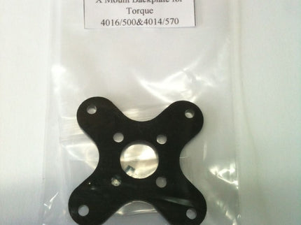 "X" Mount Backplate for Torque 4016/500