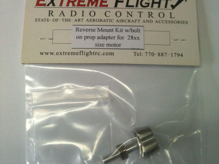 Reverse Mount Kit w/ bolt on prop adapter for 28xx size motor