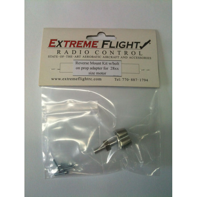 Reverse Mount Kit w/ bolt on prop adapter for 28xx size motor