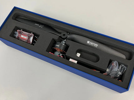 Gimbal in a blue box on a light gray background
