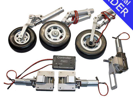 TopRC Model  Trainer jet Intro electric retract set
