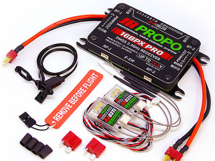 JR Propo 16BPX PRO w/RA03TL x2 Receiver (XT60)