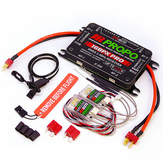 JR Propo 16BPX PRO w/RA03TL x2 Receiver (XT60)