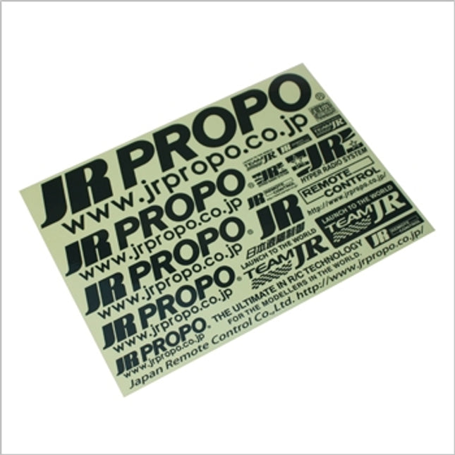 JR Logo Decal - Black