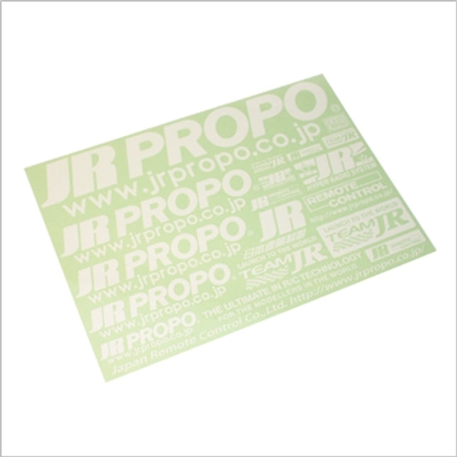 JR Logo Decal - White