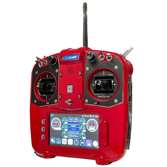 JR PROPO MATRIX transmitter Red with soft single case