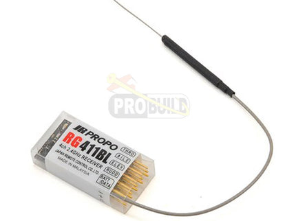 JR Propo RG411BL 4-Channel Park Flyer 2.4GHz DMSS Receiver w/Telemetry