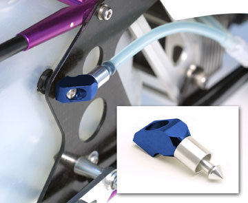 K&S TUBE CAP (FIXED TYPE): BLUE