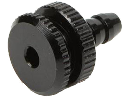 Kuza Anodized Small Scale CNC Fuel Vent Line Plug (Black)
