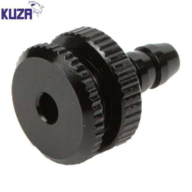 Kuza Anodized Small Scale CNC Fuel Vent Line Plug (Black)