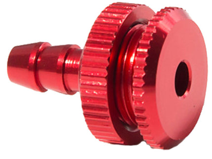 Kuza Anodized Small Scale CNC Fuel Vent Line Plug (Red)