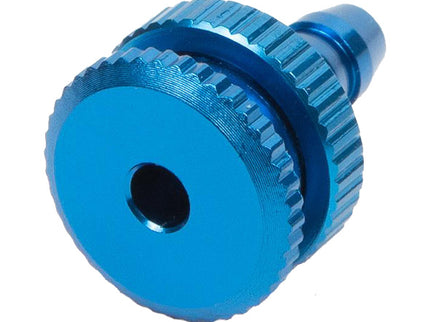 Kuza Anodized Small Scale CNC Fuel Vent Line Plug (Blue)