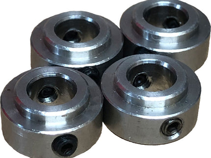 KUZA 4mm Stainless steel wheel collars H/D (4PCS) For 20-40cc