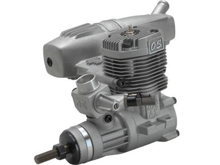 OS MAX 46AXII Engine with E-3071 Silencer – 7.5cc Sport & Aerobatic Glow Engine