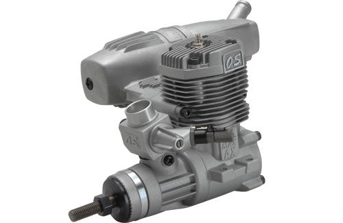OS MAX 46AXII Engine with E-3071 Silencer – 7.5cc Sport & Aerobatic Glow Engine