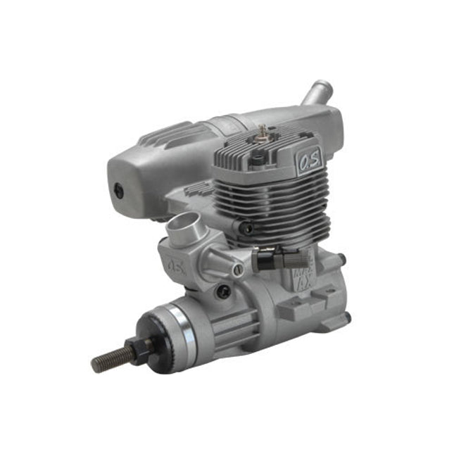 OS MAX 46AXII Engine with E-3071 Silencer – 7.5cc Sport & Aerobatic Glow Engine