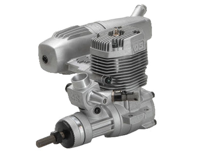 OS MAX 55AX (40K) Engine with E-3070 Silencer – 8.93cc High-Power Sport & Aerobatic Glow Engine