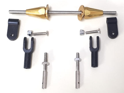 Miracle RC Heavy Duty M4 x 100 Rudder Control Horn