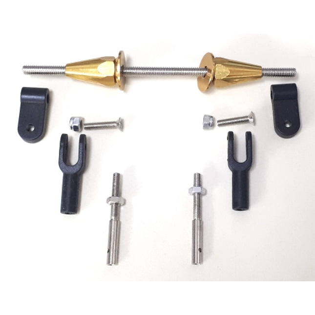 Miracle RC Heavy Duty M4 x 100 Rudder Control Horn