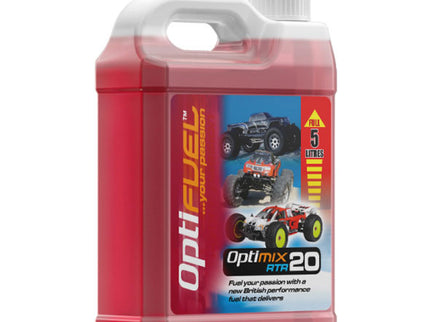 OptiFuel OPTIMIX RTR 20% NITRO CAR FUEL 5 LITRES